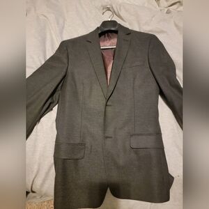 Mens murano medium blazer jacket charcoal dark gray